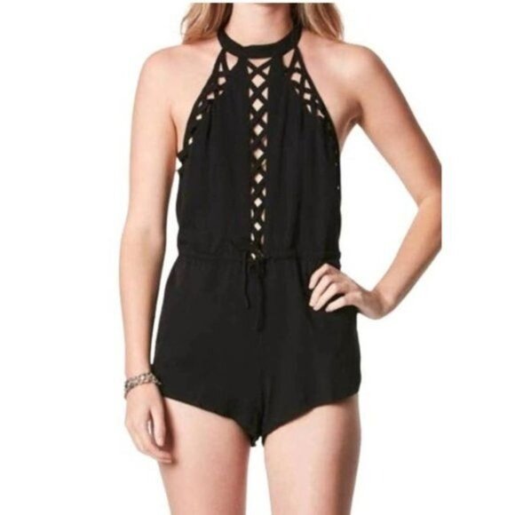 Millau Romper in Black - Picture 2 of 4